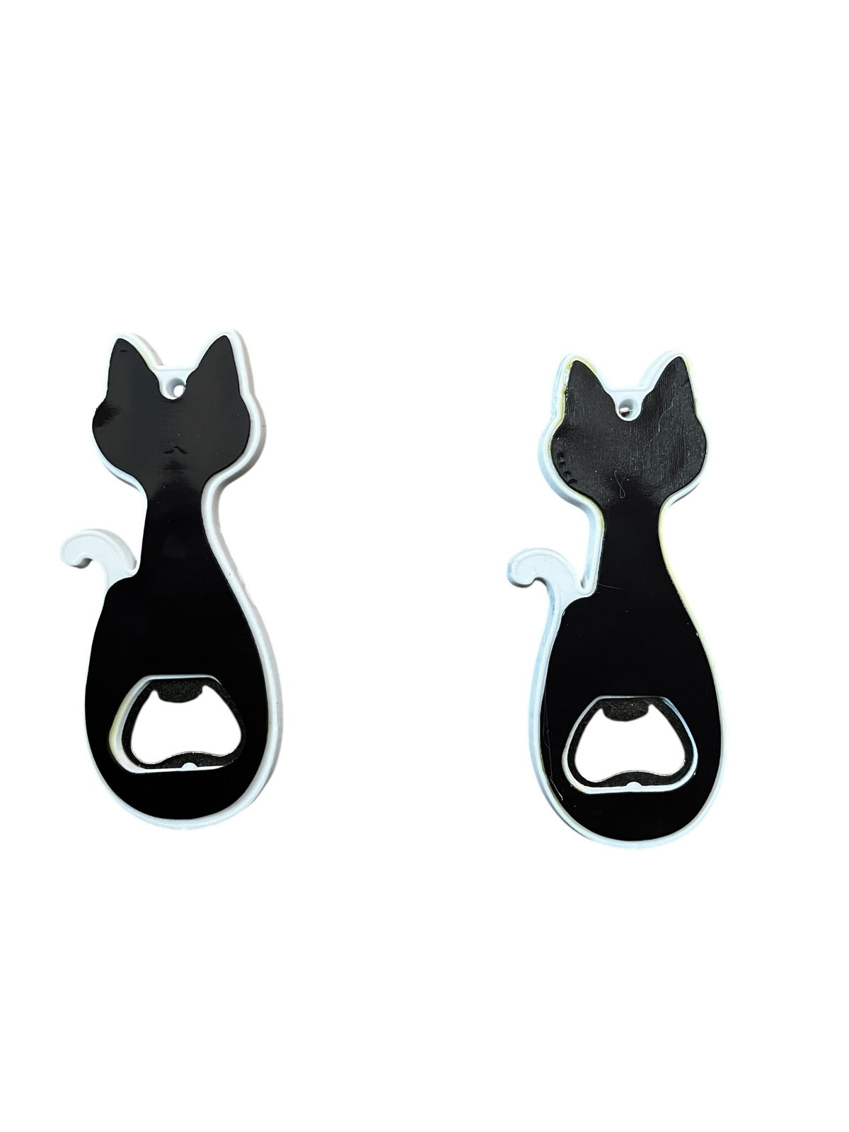 Reverso con iman Set de 3 destapadores Abrebotellas Diseño Gato - Arte Croata