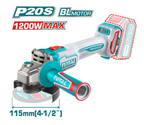 Esmeril Angular Brushless 115mm 20V 1200W (Solo Herramienta)