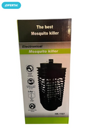 Embalaje Lámpara Antimosquitos Eléctrica con Luz UV - Matamosquitos Tipo Farol Negro