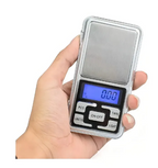Mini Balanza Digital de Bolsillo 200g x 0.01g - Gramera de Precisión Portátil
