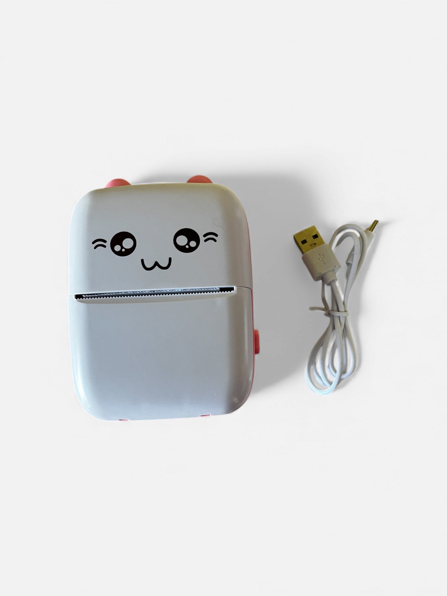 Mini impresora térmica con cable USB 
