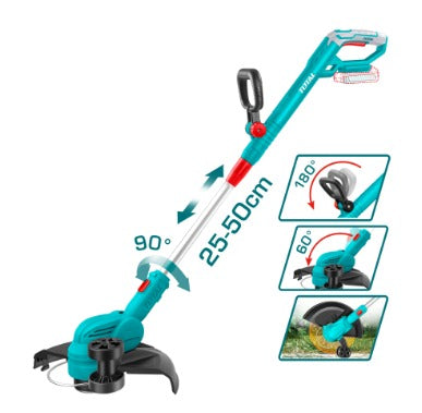 Combo Orilladora Inalámbrica 20V + Batería 2Ah + Cargador