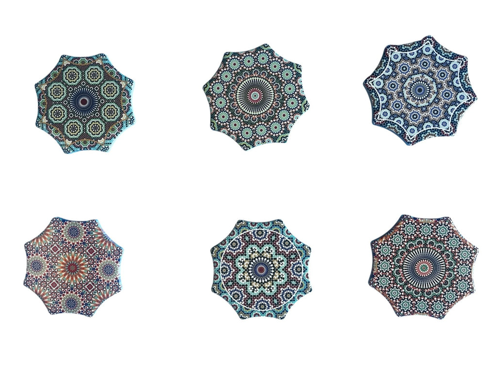 Set posavasos mosaico marroquí 
