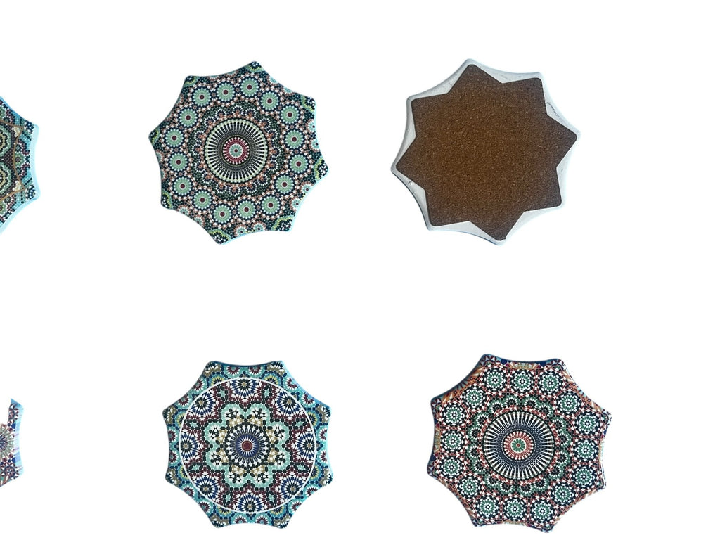 Posavasos mosaico marroquí 