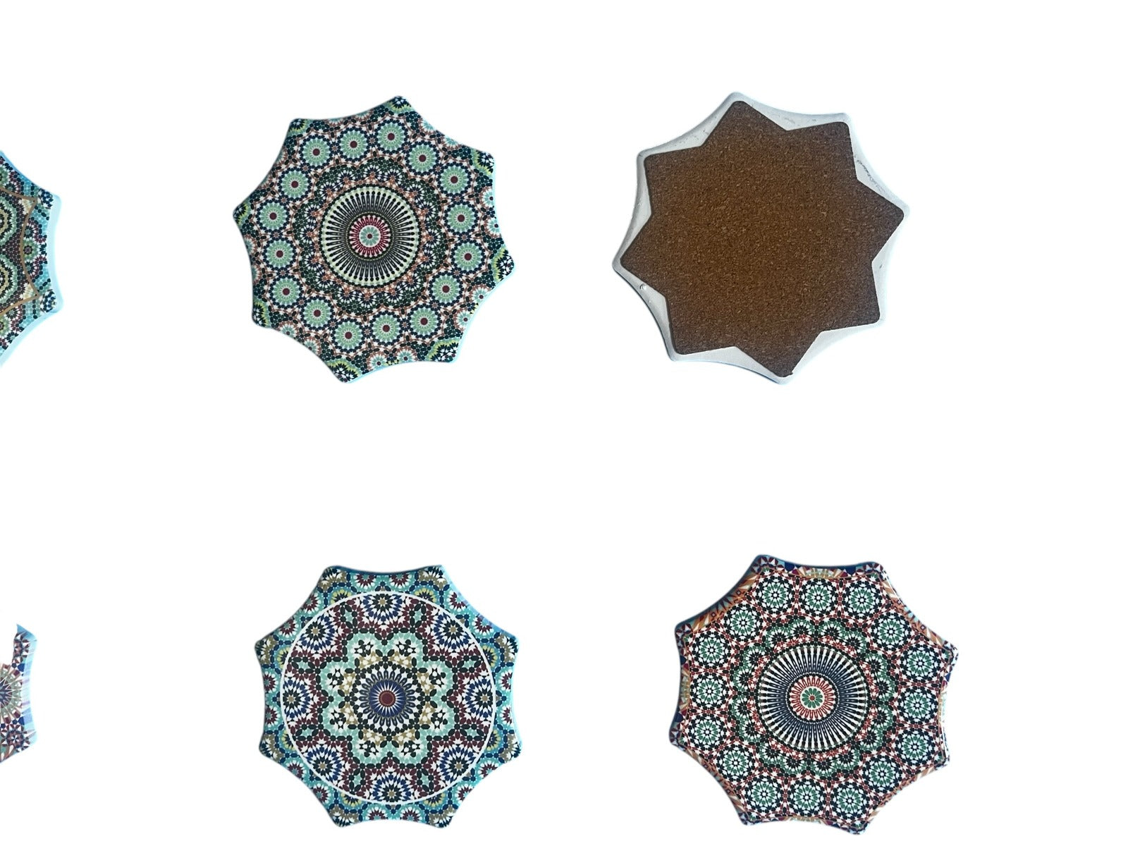 Posavasos mosaico marroquí 