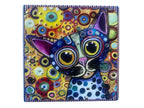 Posavaso cuadrado 12x12 diseño gato