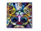 Posavaso cuadrado 12x12 diseño gato
