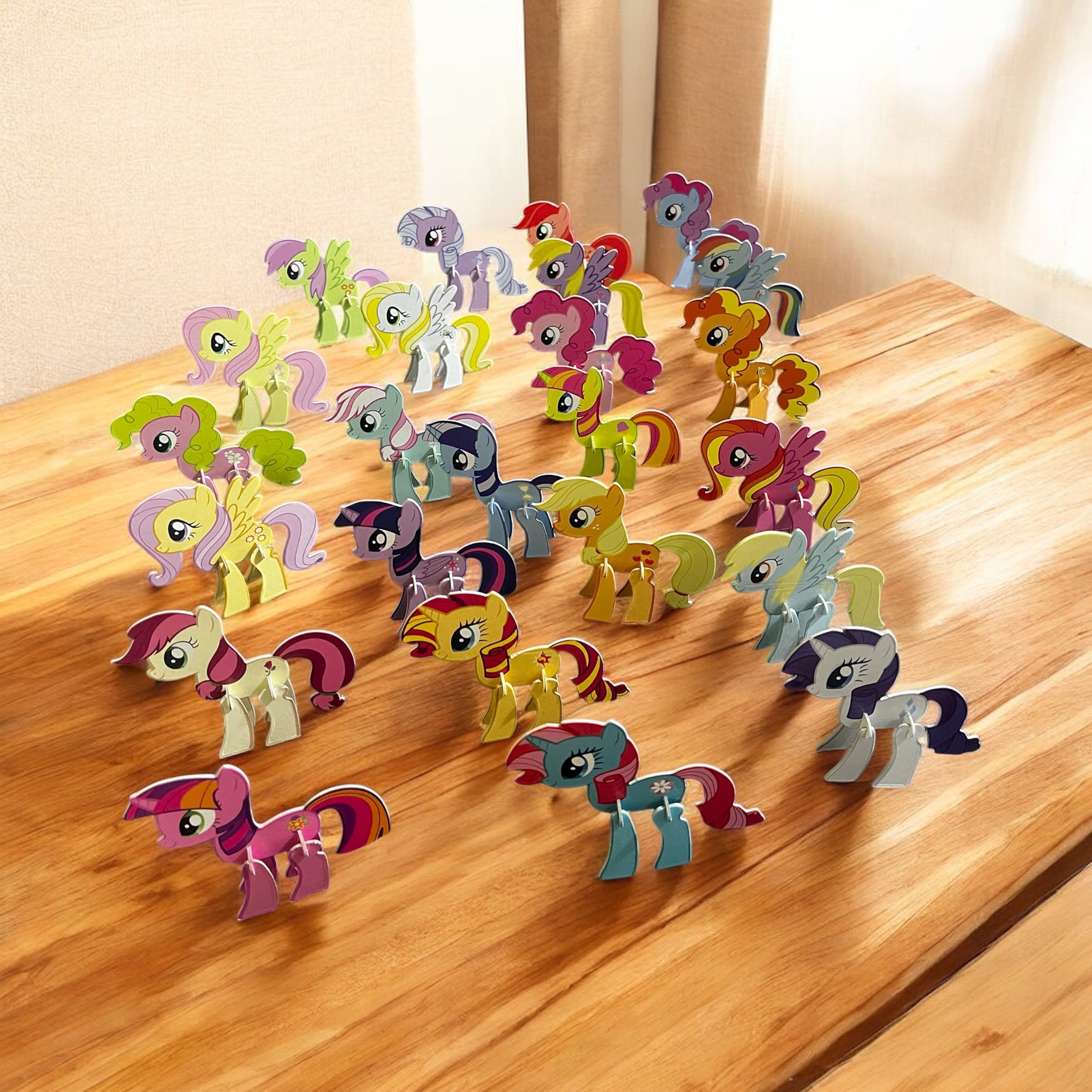 Distintos diseños Set de Juego My Little Pony Friendship is Magic - 24 Piezas para Armar y Coleccionar