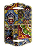  Tabla de Cortar rectangular de Cerámica Diseño Talavera Mexicana - Oferta 3x$10,000 