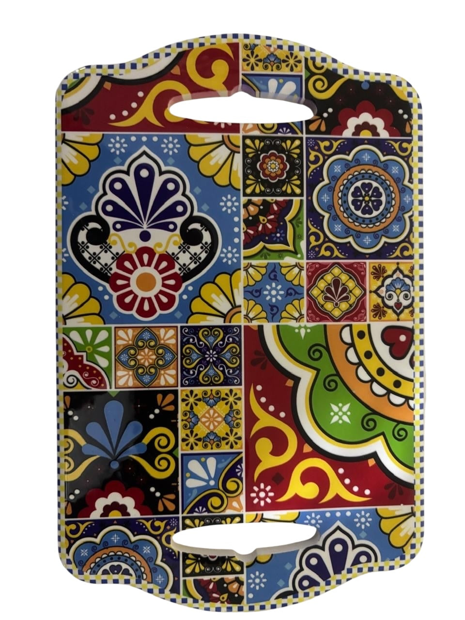  Tabla de Cortar rectangular de Cerámica Diseño Talavera Mexicana - Oferta 3x$10,000 
