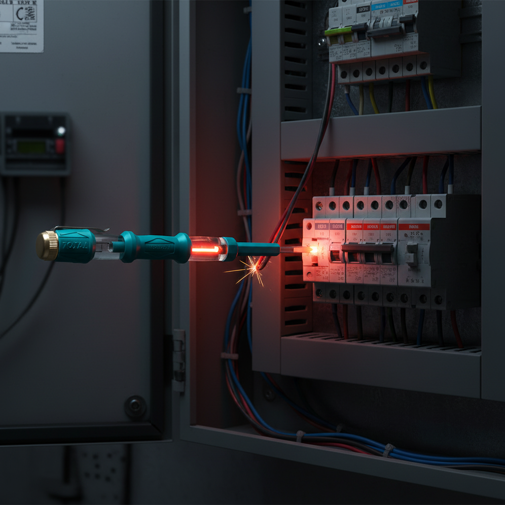 Detectando corriente en tablero eléctrico
