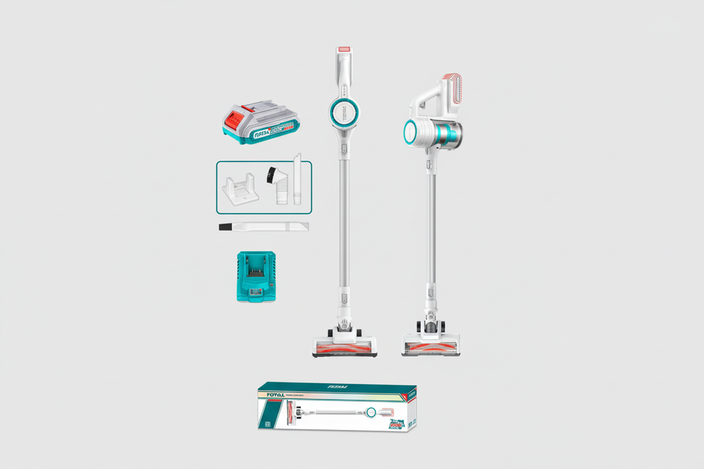 Kit completo aspiradora TOTAL P20S con todos sus accesorios