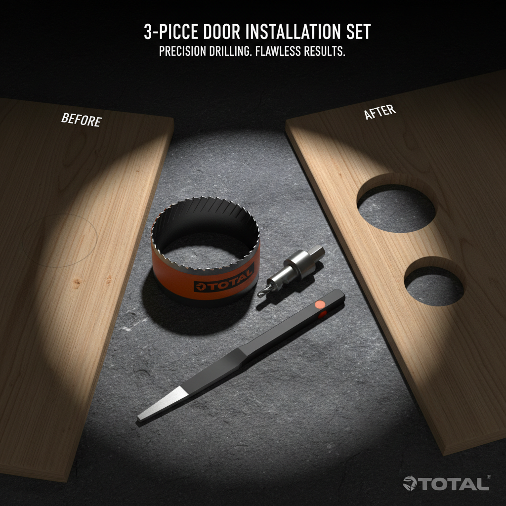 Set completo 3 piezas TOTAL para puerta