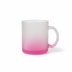 Taza empavonada rosa 11oz