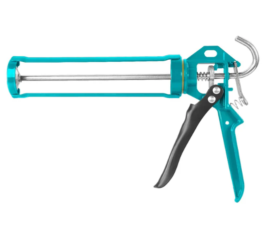 Pistola Calafatera TOTAL 9" – Estructura Esqueleto Acero