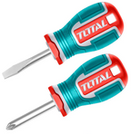 Set Perilleros TOTAL 2 Piezas – Plano + Phillips Acero S2