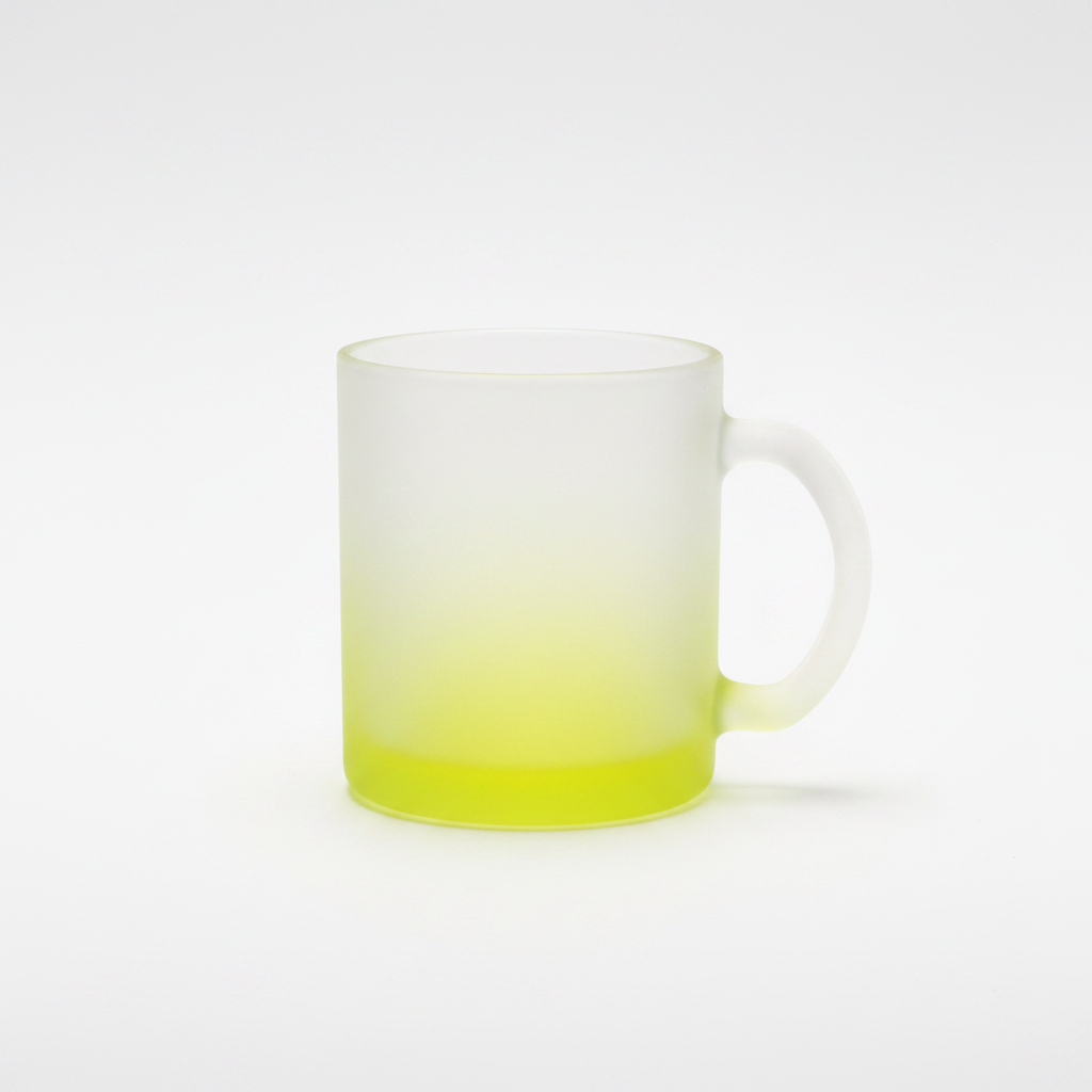 Taza empavonada amarilla