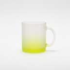 Taza empavonada amarilla
